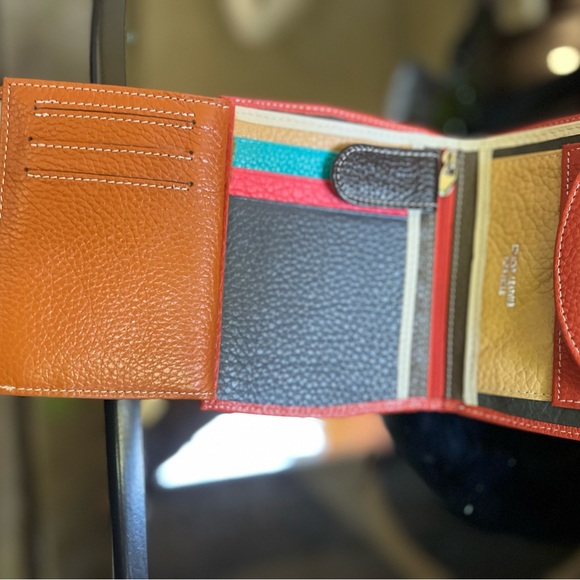 Vera Pelle Florence leather wallet with coin pocket - Picture 5 of 7